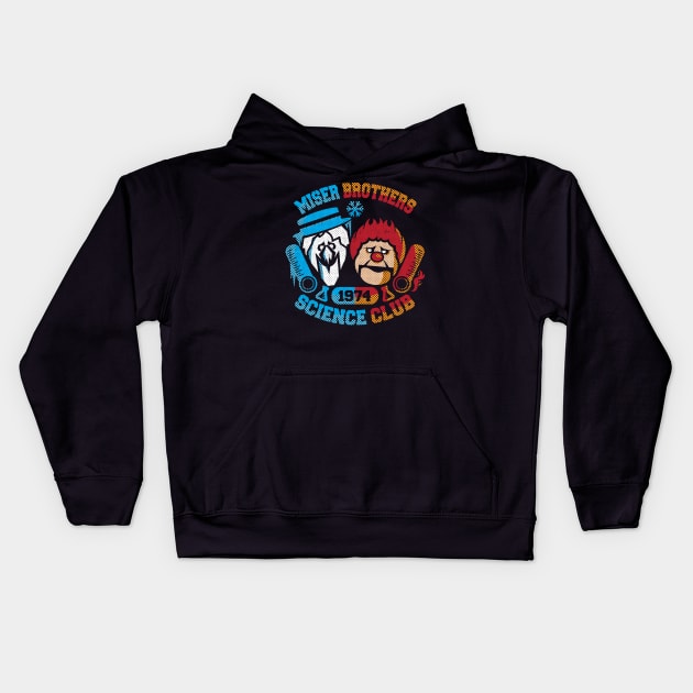 Miser Brothers Science Club Kids Hoodie by jrberger